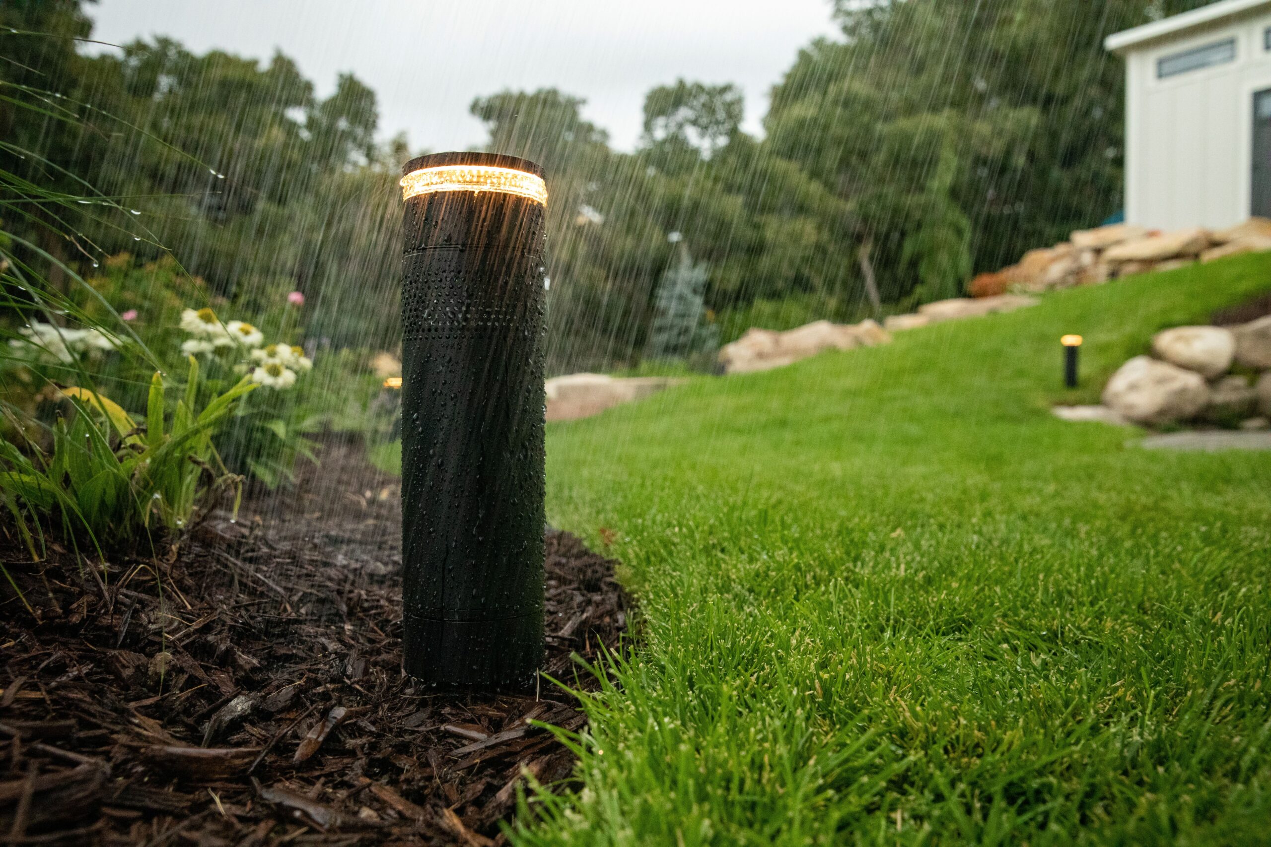 Soft FX Luminaire path and landscape lighting after dark