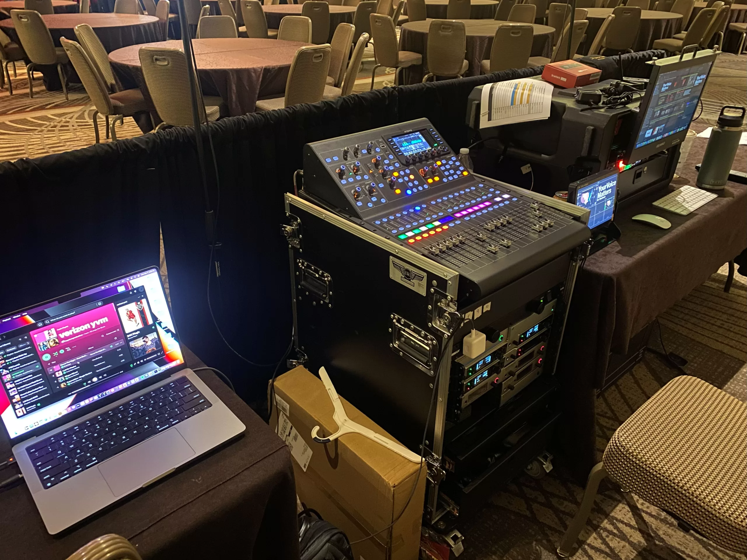 Live sound and production support from HearSee Productions