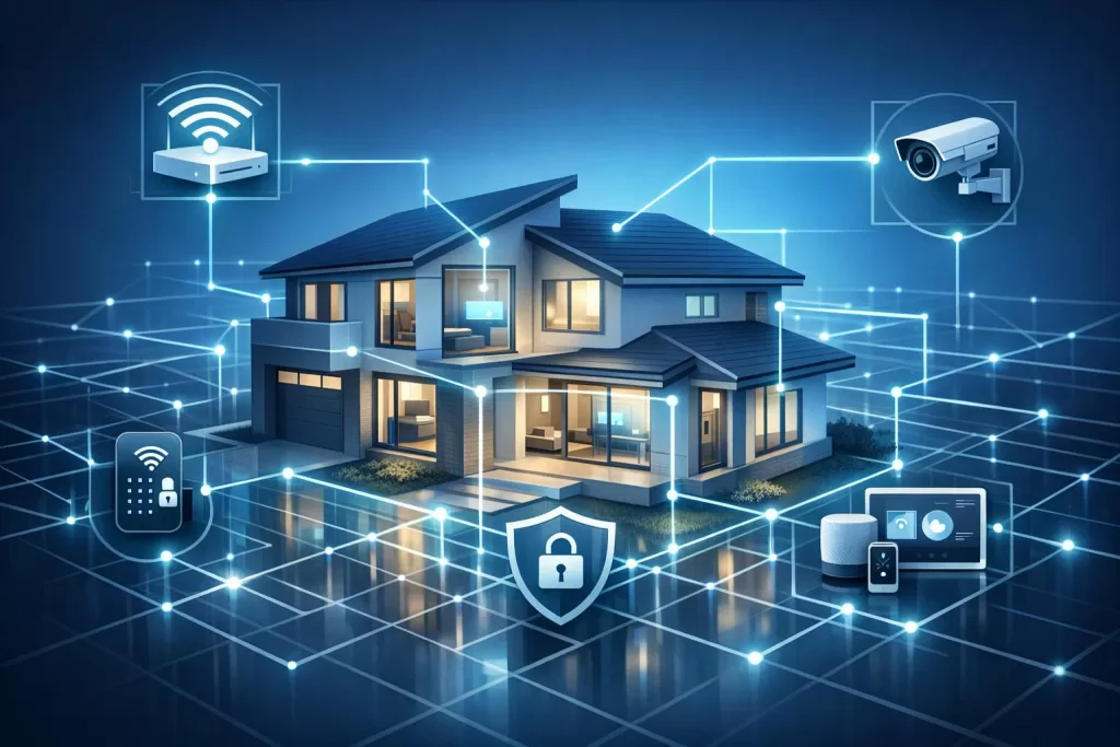 Enterprise-Grade Networking for Remote Home Control