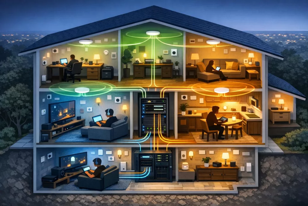 Enterprise-Grade Networking for Smart Homes